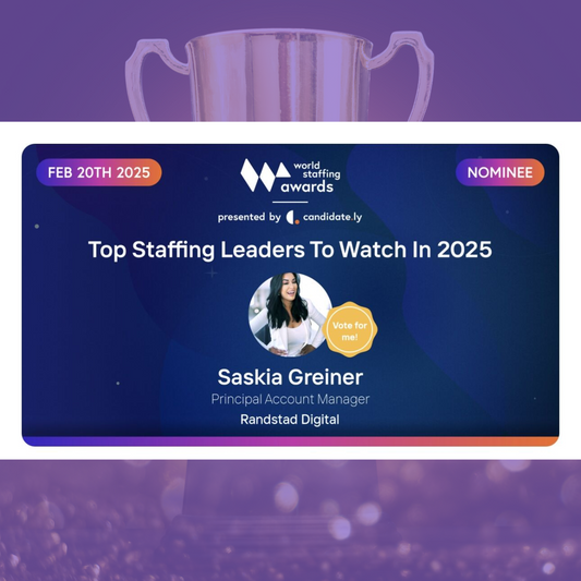 Saskia ist Top Staffing Leader